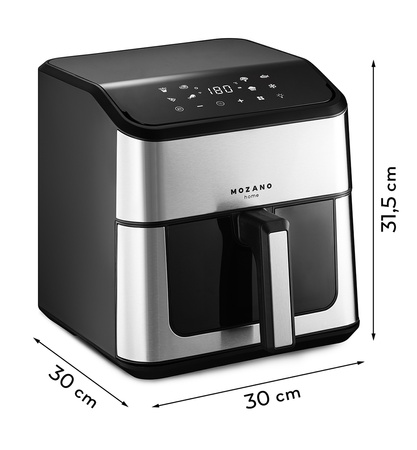 Frytkownica beztłuszczowa Mozano AirFry Chef 1800W 8L WiFi