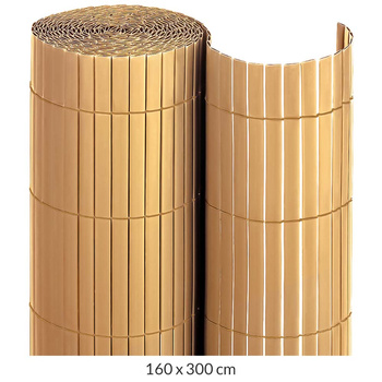 Dwustronna Mata PVC 160x300cm Bambusowa