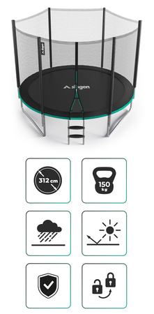 Trampolina Basic Premium 10FT Czarna