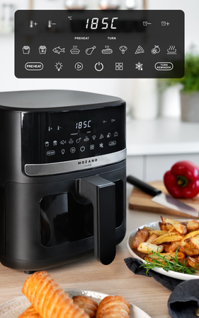 Frytkownica beztłuszczowa Mozano AirFry Slide 1500W 5L