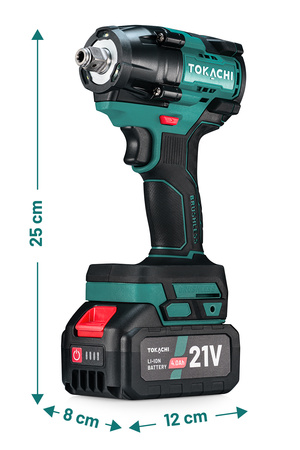 Klucz udarowy akumulatorowy Tokachi VΛLKΛN 3500