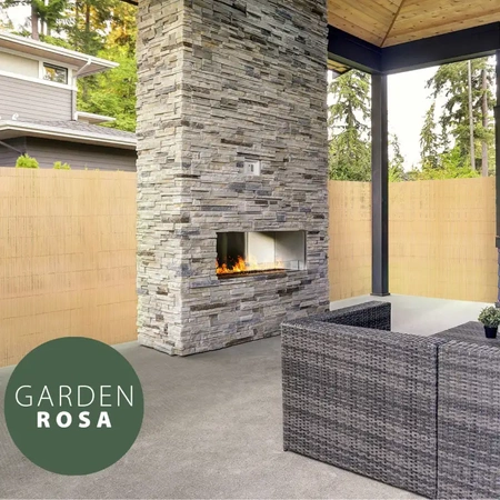 Dwustronna Mata PVC 160x300cm Bambusowa