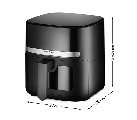 Frytkownica beztłuszczowa Mozano AirFry Slide 1500W 5L