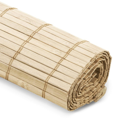 Roleta Bambusowa Półzaciemniająca 90x220cm Bambus