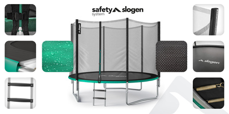 Trampolina Basic Premium 10FT Czarna