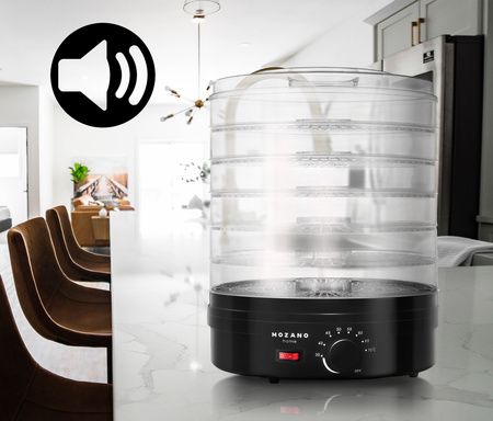 Suszarka do Grzybów Mozano Food Dehydrator 500 W Czarna