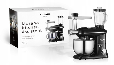 Robot Planetarny Mozano Mikser Kitchen Assistent 3200 W Czarny