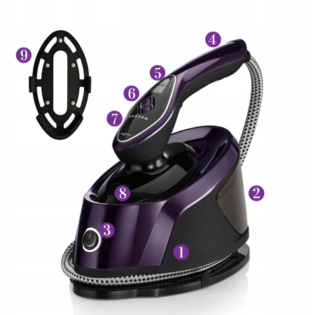 Steamer do ubrań Mozano Smart Care 2500 W Fioletowy