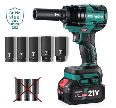 Klucz udarowy akumulatorowy Tokachi VΛLKΛN 3500