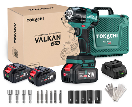 Klucz udarowy akumulatorowy Tokachi VΛLKΛN 3500