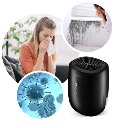 Osuszacz powietrza Mozano Dry Vac 30W 800ml Czarny