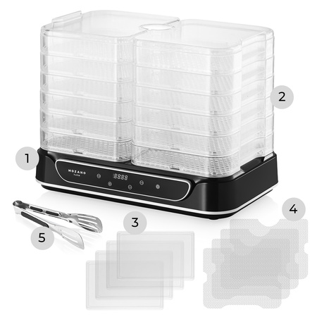 Suszarka do Spożywcza Mozano VitaDry 550 W