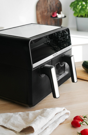 Frytkownica beztłuszczowa Mozano DuoFry Unlimited 2600W 5,5L + 3,5L
