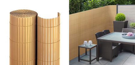 Dwustronna Mata PVC 80x400cm Brązowy