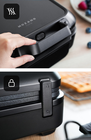 Gofrownica Mozano Genius 2200W