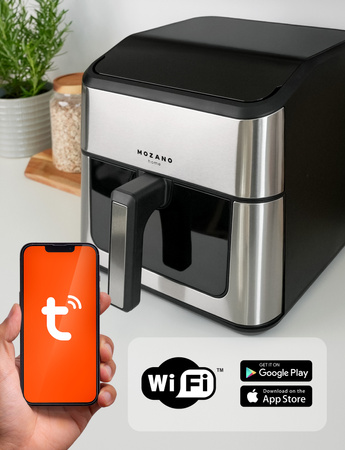 Frytkownica beztłuszczowa Mozano AirFry Chef 1800W 8L WiFi
