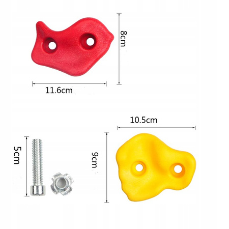 Kamienie do wspinaczki Tini Mini 15 sztuk