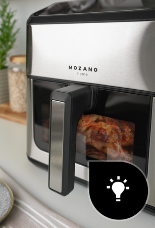 Frytkownica beztłuszczowa Mozano AirFry Chef 1800W 8L WiFi
