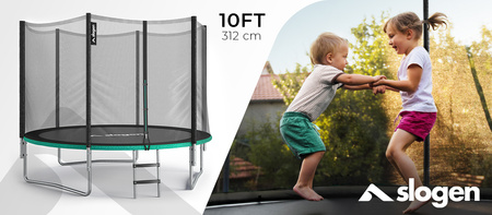 Trampolina Basic Premium 10FT Czarna