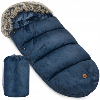 Śpiworek liski TiniMini z futerkiem