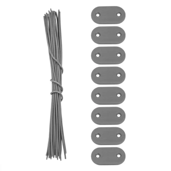 Elementy Mocujące Do Mat PVC Szare